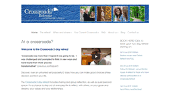 Desktop Screenshot of crossroadsretreats.co.uk